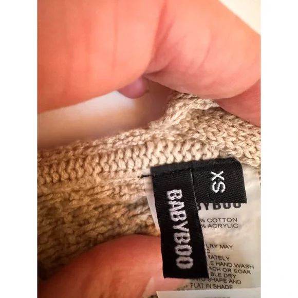 Babyboo Crochet Knit Corset XS - Picture 9 of 10